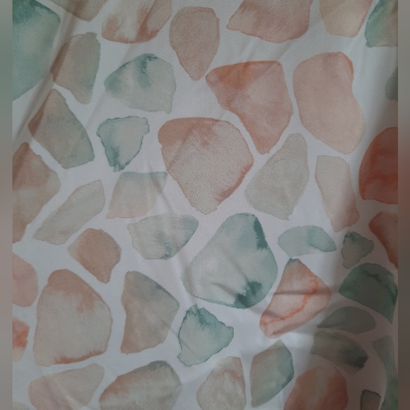 Addition Elle Print Short Sleeve Blouse Top NWT - Picture 11 of 11